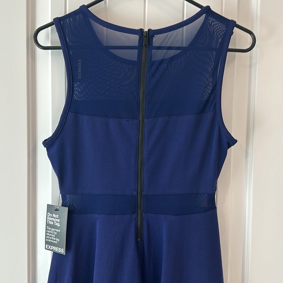 Express Navy Fit and Flare dress - Picture 13 of 16